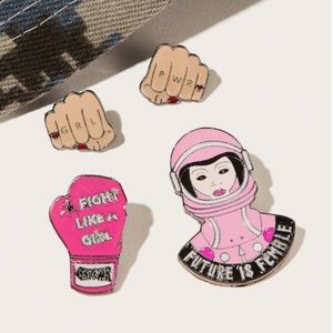 Grrl power pins!